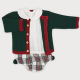 Completo 3 Pezzi Con Culotte Neonato SARDON VE346