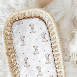 Mussola In Cotone Organico Stampata Neonato/a CUCUSETTETE ADELINA