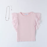 T-Shirt Con Collana Bambina SARABANDA B448