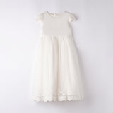 Abito Elegante In Tulle E Pizzo Bambina SARABANDA B461