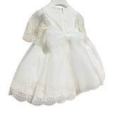 Abito Elegante Battesimale In Tulle Neonata TETO E TATTA VE7428