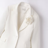 Giacca Elegante In Crepe Bambina SARABANDA B493