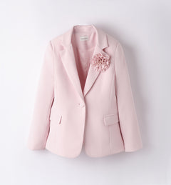 Giacca Elegante In Crepe Bambina SARABANDA B493