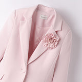 Giacca Elegante In Crepe Bambina SARABANDA B493