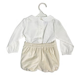 2-teiliges elegantes beiges Babyset GRANLEI 23253