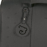 Wickeltasche aus schwarzem Kunstleder Newborn Pasito a Pasito LondonBF