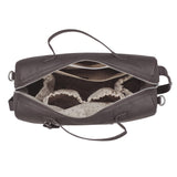 Wickeltasche aus schwarzem Kunstleder Newborn Pasito a Pasito LondonBF