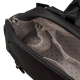 Wickelrucksack aus schwarzem Kunstleder Newborn Pasito a Pasito LondonZF