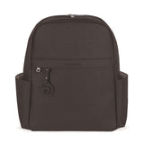 Wickelrucksack aus schwarzem Kunstleder Newborn Pasito a Pasito LondonZF