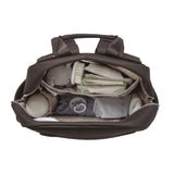 Wickelrucksack aus schwarzem Kunstleder Newborn Pasito a Pasito LondonZF