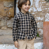 Completo Con Bermuda In Velluto Bambino CALAMARO 11238