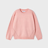 Maglioncino Girocollo In Caldo Cotone Basic Bambina MAYORAL 319