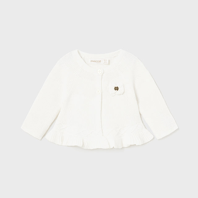 Kurze Jacke aus warmer Baumwolle für Babymädchen MAYORAL 2303