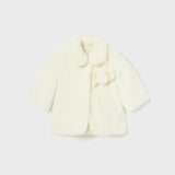 Pellicciotto Svasato Panna Neonata MAYORAL 2405