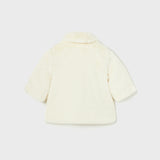 Pellicciotto Svasato Panna Neonata MAYORAL 2405