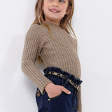 Dolcevita A Costine In Caldo Cotone Multicolour Bambina MAYORAL 4002