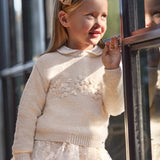 Maglione Ricamato In Fibra Riciclata Bambina MAYORAL 4301