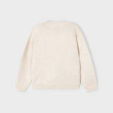 Maglione Ricamato In Fibra Riciclata Bambina MAYORAL 4301