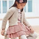 Cardigan Pellicciotto Con Zip Bambina MAYORAL 4308