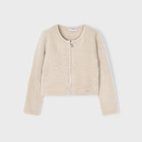 Cardigan Pellicciotto Con Zip Bambina MAYORAL 4308
