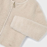 Cardigan Pellicciotto Con Zip Bambina MAYORAL 4308
