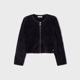 Cardigan Pellicciotto Con Zip Bambina MAYORAL 4308