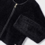 Cardigan Pellicciotto Con Zip Bambina MAYORAL 4308