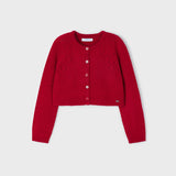 Cardigan Tricot Traforato In Misto Lana Bambina MAYORAL 4310