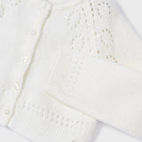 Cardigan Tricot Traforato In Misto Lana Bambina MAYORAL 4310