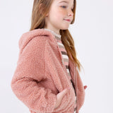 Felpa Teddy Con Cappuccio Bambina MAYORAL 4419