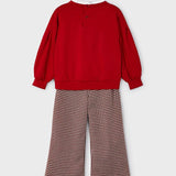 Completo Con Pantalone E Felpa Caldo Cotone Bambina MAYORAL 4507