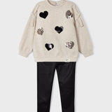 Completo Con Leggings E Felpone Bambina MAYORAL 4786