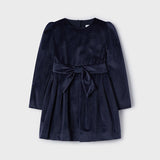 Langärmliges Samtkleid für Mädchen MAYORAL 4917