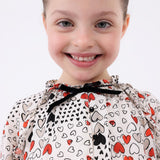 Abito Svasato Stampato Con Filo Lurex Bambina MAYORAL 4922