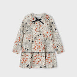 Abito Svasato Stampato Con Filo Lurex Bambina MAYORAL 4922
