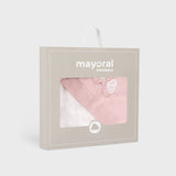 Accappatoio A Triangolo In Spugna Di Cotone Ricamato Neonata MAYORAL 9374