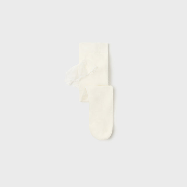 Calzamaglia Con Rouche Sul Retro In Caldo Cotone Neonata MAYORAL 9649