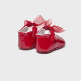 Scarpe Da Culla Modello Ballerina In Vernice Neonata MAYORAL 9687