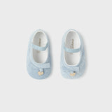 Scarpe Da Culla Modello Ballerina In Velluto Neonata MAYORAL 9689