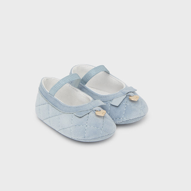 Scarpe Da Culla Modello Ballerina In Velluto Neonata MAYORAL 9689