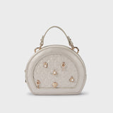 Gepolsterte Kunstledertasche mit Verzierungen für Mädchen MAYORAL 10618