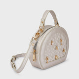 Gepolsterte Kunstledertasche mit Verzierungen für Mädchen MAYORAL 10618