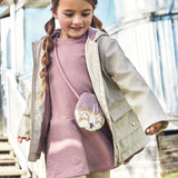 Abito Con Borsetta In Caldo Cotone Bambina MAYORAL 4931