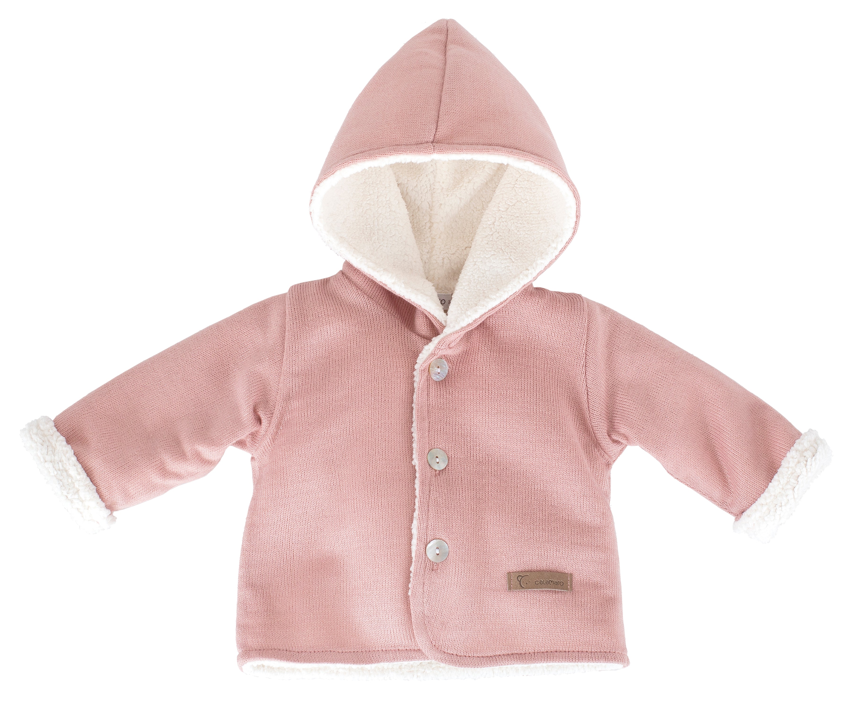 Wollmantel mit Kapuze für Babys (Jungen/Mädchen) CALAMARO 14006