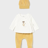 Tutina Spezzata In Ciniglia Con Cappello Neonata MAYORAL 2559