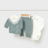 Completo 3 Pezzi In Caldo Cotone Neonato MAYORAL 2570