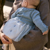 Abito In Tricot E Tulle Neonata MAYORAL 2815