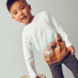 Maglia Manica Lunga In Caldo Cotone Bambino MAYORAL 4094