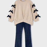 Completo Con Leggings E Felpa In Caldo Cotone Bambina MAYORAL 4725