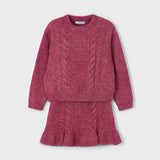 Completo Gonna E Maglione In Tricot Bambina MAYORAL 4934